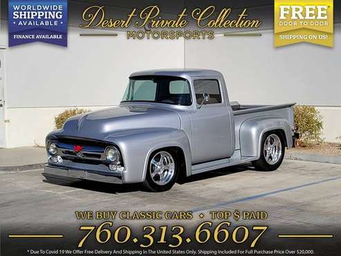 1956 Ford F100 Truck - Fully Restored Pickup is surprisingly for sale in SC