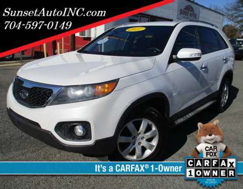 2011 KIA Sorento LX 2WD...ONE owner+3rd row seats! - cars & trucks -... for sale in Charlotte, NC