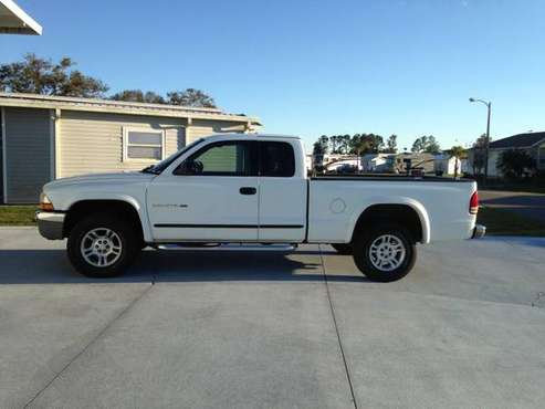 2001 Dodge Dakota 4x4 Extended Cab XLT for sale in Polk City, FL