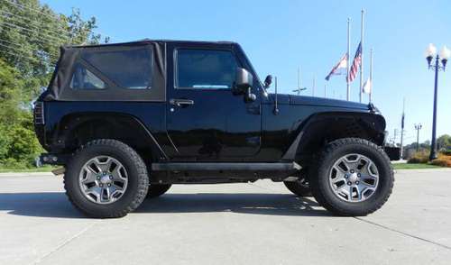 2010 JEEP WRANGLER 4x4 2DOOR MANUAL TRANS CLEAN TITLE - cars &... for sale in O Fallon, MO
