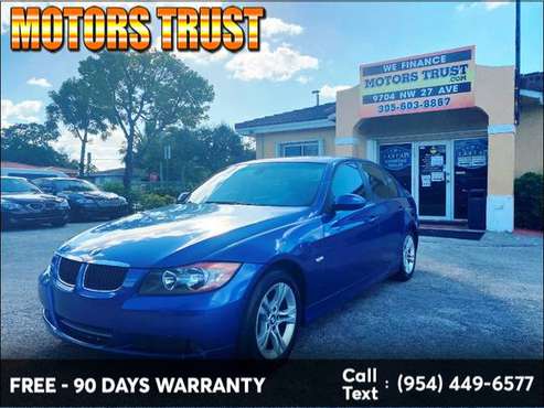 2008 BMW 3 Series 4dr Sdn 328i RWD BAD CREDIT NO PROBLEM! - cars &... for sale in Miami, FL