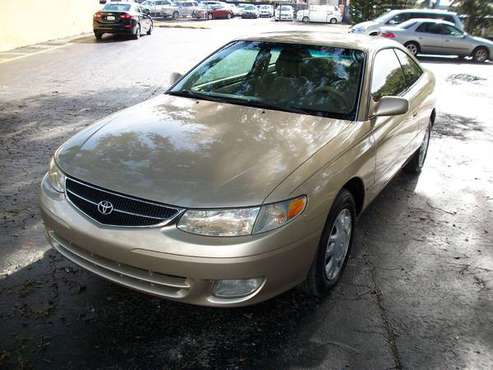2001 TOYOTA CAMRY SOLARA SE Coupe for sale in TAMPA, FL