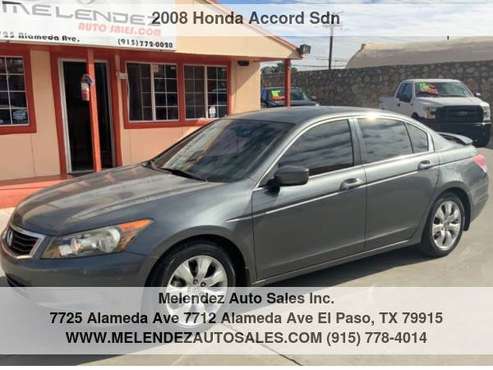 2008 Honda Accord Sdn 4dr I4 Auto EX-L - cars & trucks - by dealer -... for sale in El Paso, TX