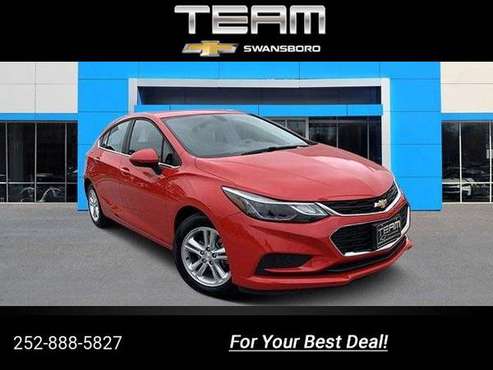 2017 Chevy Chevrolet Cruze LT hatchback Red for sale in Swansboro, NC
