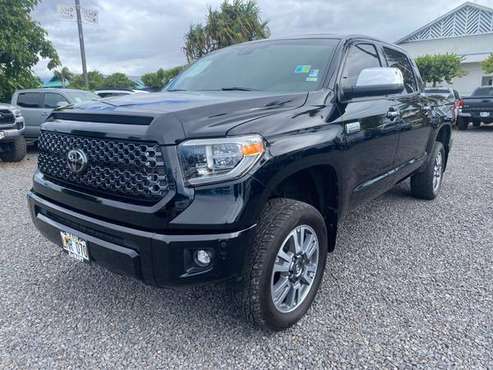 2020 TOYOTA TUNDRA 4WD PLATINUM! - - by dealer for sale in Kahului, HI