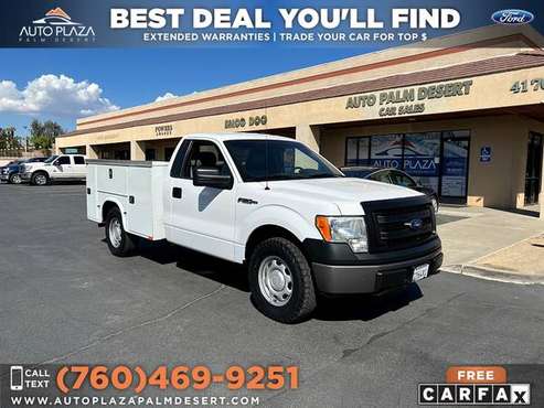 2013 Ford F150 Regular Cab XL with Hydraulic Lift Gate and Storage for sale in Palm Desert , CA