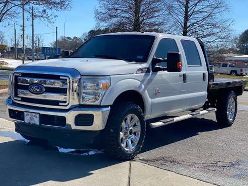 15 Ford F-350 XLT Flatbed 4x4 clean title southern truck - cars & for sale in Easley, SC