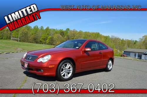 2002 MERCEDES BENZ C230K SPORT COUPE LOW MILES - - by for sale in MANASSAS, District Of Columbia