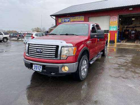 2012 Ford F-150 XLT 4X4 SUPERCREW V8 XTR-JUST IN! for sale in Ogdensburg, NY