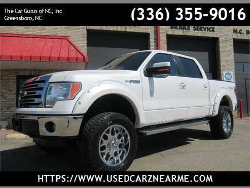 2014 FORD F150 LARIAT SUPERCREW 4X4*20" CHROME LRGS*CLEAN*WE FINANCE* for sale in Greensboro, SC