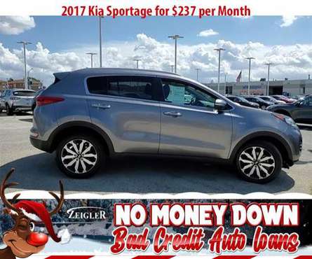 $237/mo 2017 Kia Sportage Bad Credit & No Money Down OK - cars &... for sale in Lincolnwood, IL