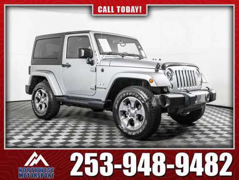 2018 Jeep Wrangler Sahara 4x4 - - by dealer for sale in PUYALLUP, WA