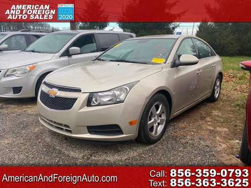 2014 Chevrolet Cruze 4dr Sdn Auto 1LT - cars & trucks - by dealer -... for sale in Delran, PA