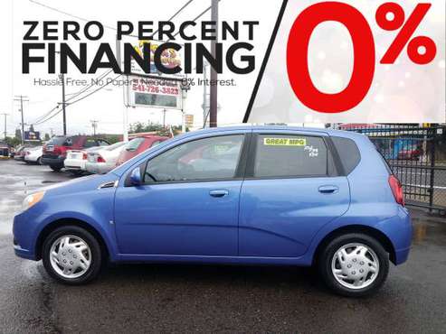 Approved Today at Dan's with 0% Interest 2009 Chevrolet Aveo LS for sale in Springfield, OR