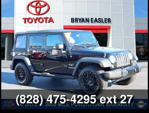 2017 Jeep Wrangler Unlimited Sahara - - by dealer for sale in Hendersonville, NC
