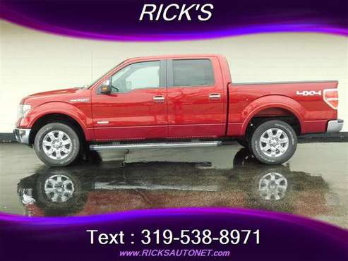 2014 Ford F150 Super Crew Lariat 4x4 - - by dealer for sale in Cedar Rapids, IA