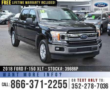 ‘18 Ford F150 XLT *** Bluetooth, Cruise, Keyless Entry, Bedliner *** for sale in Alachua, FL