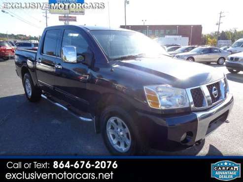 2006 Nissan Titan XE CREW CAB 4WD - cars & trucks - by dealer -... for sale in Greenville, SC