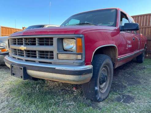 SOLD! 1997 CHEVY 3500 LONG BED CREW CAB 2WD - WORK TRUCK - cars & for sale in Plano, TX
