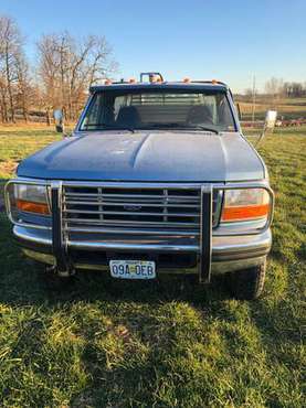 1996 Ford F350 DewEze Bed dually diesel - cars & trucks - by owner -... for sale in Nixa, MO