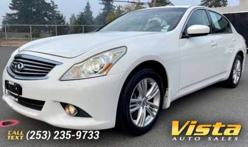 2010 INFINITI G37 Sedan x AWD 4dr Sedan - - by dealer for sale in Lakewood, WA