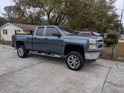 2014 Silverado double cab, lifted for sale in Zephyrhills, FL