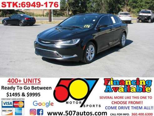 2015 Chrysler 200 4dr Sdn Limited FWD - - by dealer for sale in Roy, WA