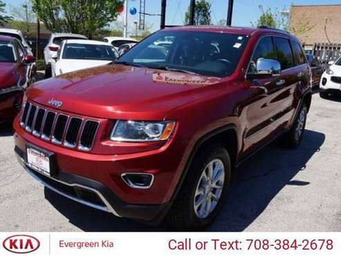 2015 Jeep Grand Cherokee Limited suv Deep Cherry Red Crystal for sale in Chicago, IL
