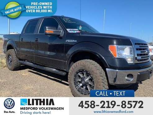 2014 Ford F-150 4WD SuperCrew 145 Lariat for sale in Medford, OR
