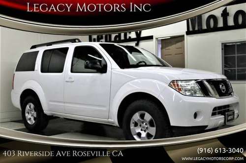 2009 NISSAN PATHFINDER LE V6 4 0L AUTOMATIC REAR CAMERA Clean for sale in Roseville, CA