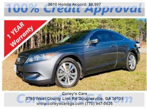 2010 Honda Accord EX 2dr Coupe 5A 144340 Miles - - by for sale in Douglasville, GA