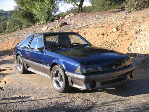 1989 5 0 Ford Mustang GT for sale in Valley Center, CA