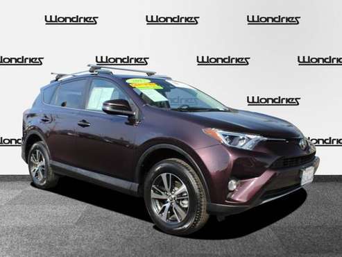 Certified Pre-Owned 2017 Toyota RAV4 XLE AWD SUV at WONDRIES TOYOTA for sale in ALHAMBRA, CA