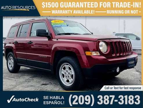 2017 Jeep Patriot Sport SUV 4D - - by dealer - vehicle for sale in Merced, CA