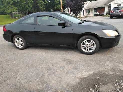 06 Honda Accord with two doors - black - - by dealer for sale in Vails Gate, NY