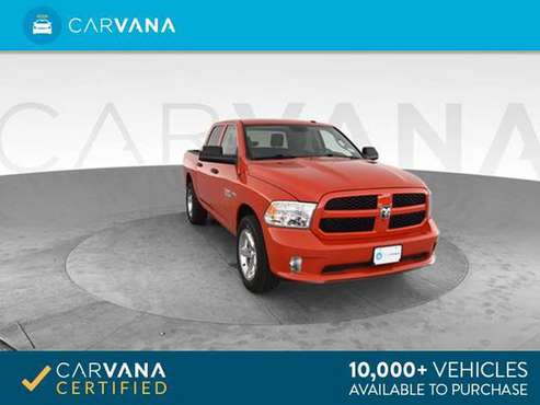 2017 Ram 1500 Crew Cab Express Pickup 4D 5 1/2 ft pickup Red - FINANCE for sale in Downey, CA