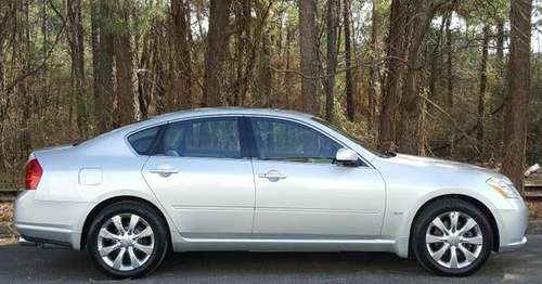 Liquid Silver 2007 Infiniti M35x/AWD/Backup Cam/Records for sale in Raleigh, NC