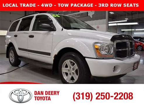 2006 Dodge Durango SLT Bright White Clearcoat - - by for sale in Cedar Falls, IA