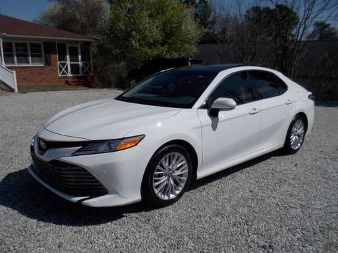 2018 TOYOTA CAMRY XLE, Accident free, low miles, 1 owner, loaded for sale in Spartanburg, SC