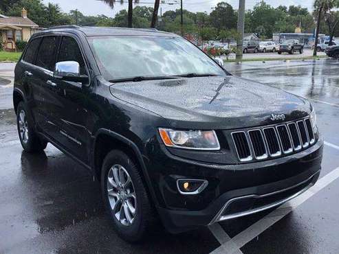 2014 Jeep Grand Cherokee Limited 4x2 4dr SUV 100% CREDIT APPROVAL! for sale in TAMPA, FL