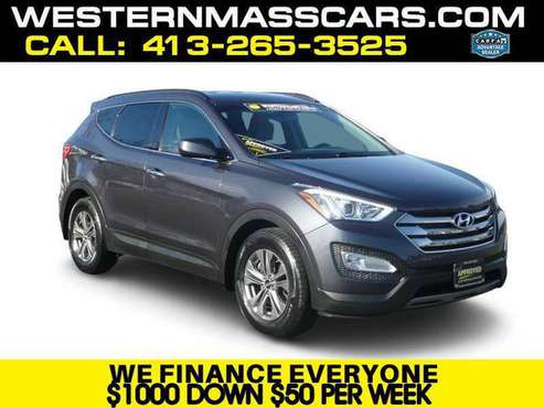 2016 HYUNDAI SANTA FE SPORT LIKE NEW - - by dealer for sale in Springfield, CT