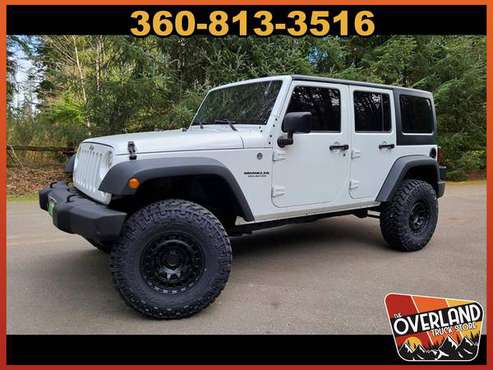 2015 lifted Jeep Wrangler Unlimited Sport S SUV 4D for sale in Bremerton, WA