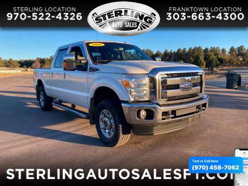2016 Ford Super Duty F-250 F250 F 250 SRW 4WD Crew Cab 156 Lariat -... for sale in Sterling, CO