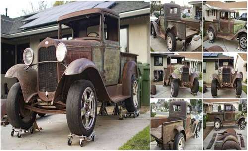 1931 Ford Model A Wide Bed Pickup project for sale in Winnetka, CA