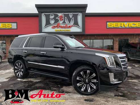 2016 Cadillac Escalade Platinum AWD - Black/Black - 67k miles! for sale in Oak Forest, IL