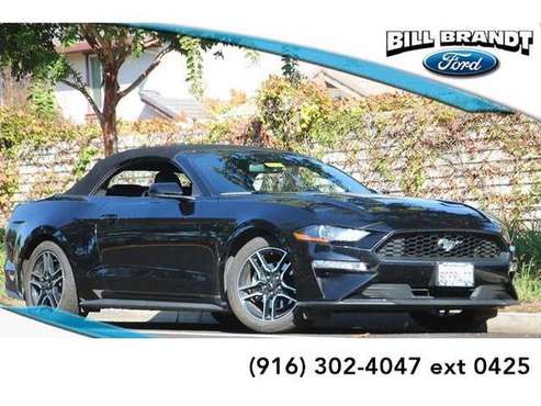 2018 Ford Mustang convertible EcoBoost Premium 2D Convertible for sale in Brentwood, CA