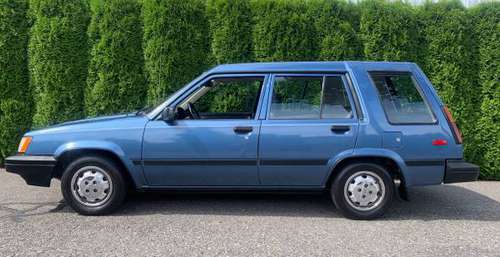 1987 Toyota Tercel Wagon 2 wheel drive for sale in Bellingham, WA