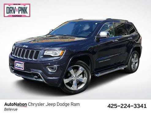 2016 Jeep Grand Cherokee Overland 4x4 4WD Four Wheel SKU:GC461423 for sale in Bellevue, WA