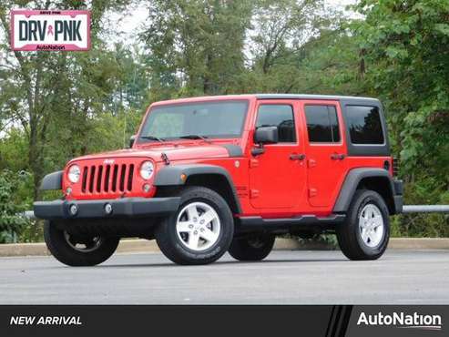 2017 Jeep Wrangler Unlimited Sport 4x4 4WD Four Wheel SKU:HL534745 for sale in Johnson City, NC