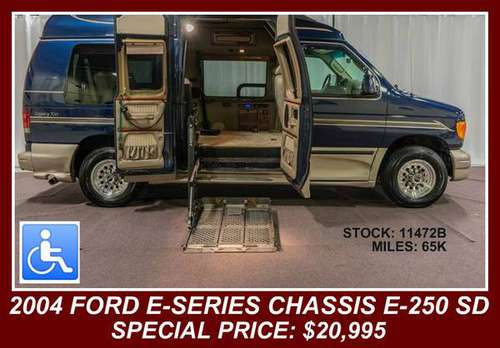 ♿♿ 2004 FORD E-SERIES CHASSIS E-250 SD | 65K MILES ♿♿ for sale in Hudson, RI